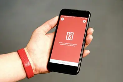 Bracelet connecté